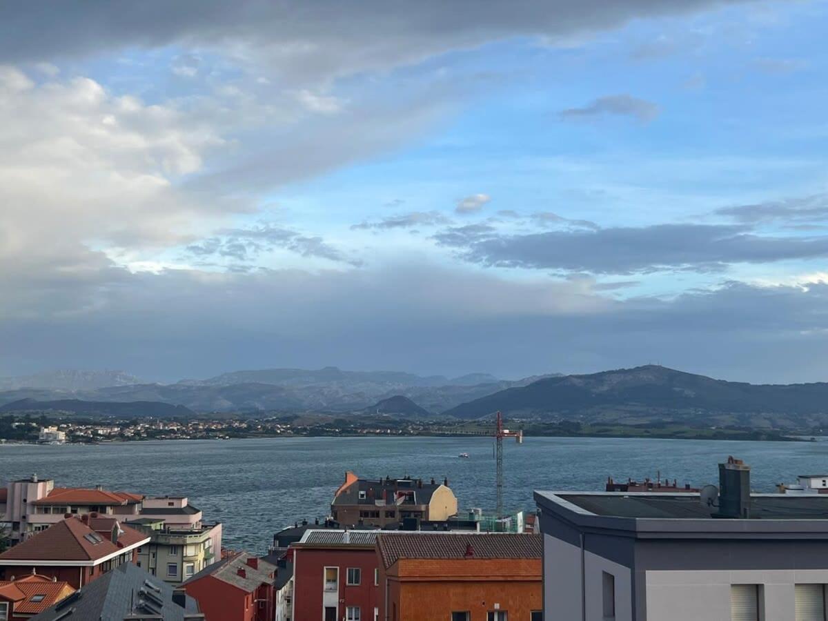 Acogedor Apartamento Con Vistas A La Bahia Santander Dış mekan fotoğraf